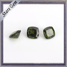 Оливковое прозрачный зеленый 5х5мм Подушка Cut природный Диопсид драгоценных камней